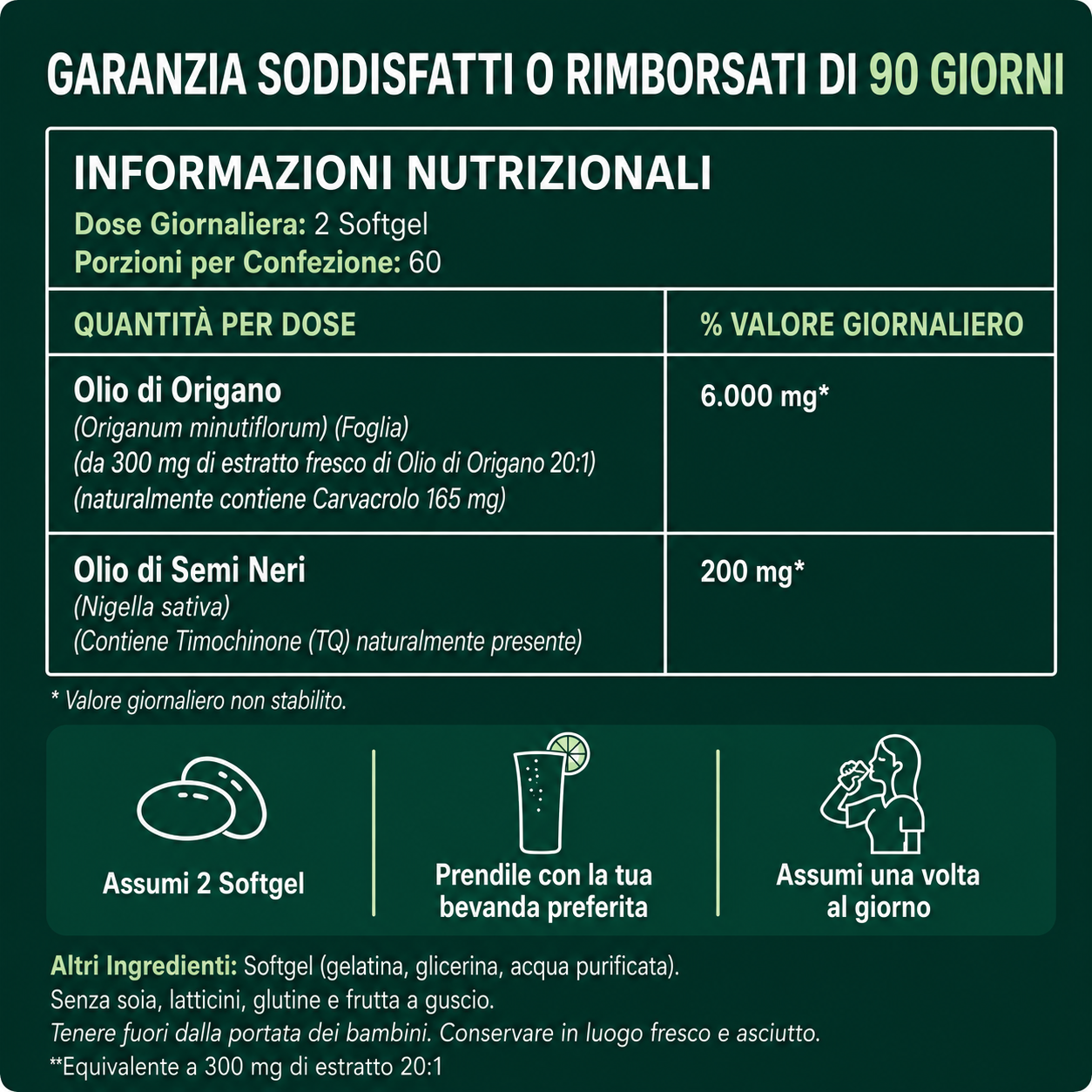 AURAVITA OLIO DI ORIGANO E OLIO DI SEMI NERI