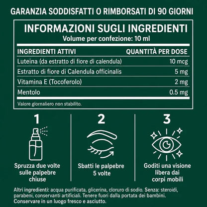 VisionPure Spray Oculare alla Luteina